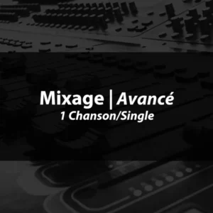 Image pour service de Mixage Avancé pour 1 pièce musicale